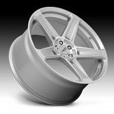 American Racing AR936 Hellion Machined Silver Custom Wheels 2